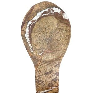 Brown and Tan Stone Spoon rest